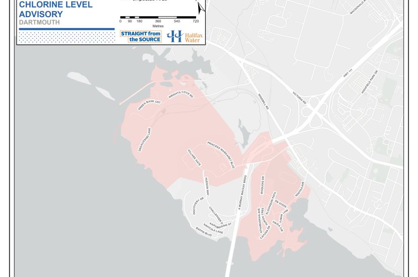 Elevated Chlorine Level Advisory – Princess Margaret Boulevard